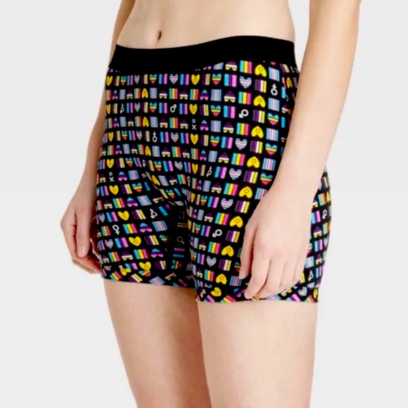 2 NWT Pride Adult TOMBOYX Pride Flags 6in Underwear - Picture 1 of 3